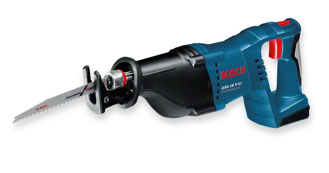 Пила аккумуляторная сабельная Bosch GSA 18 V-LI